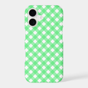 Green gingham