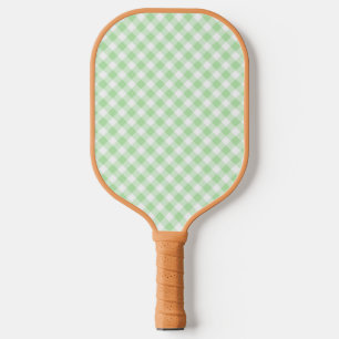 Green gingham Pickleball Paddle-The Preppy Piece Pickleball Paddle