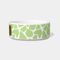 Green Giraffe Pattern
