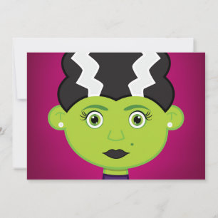 Green girl monster