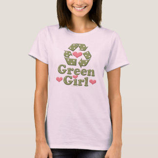 Green Girl Recycling Organic T-shirt