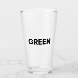 green glass