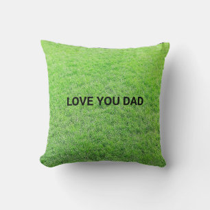 Green Glass design Dad's Cushion