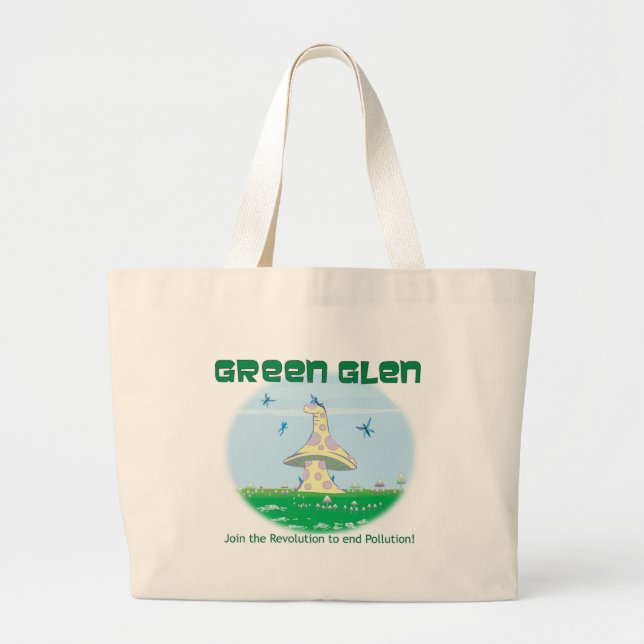 Green Glen Faire Organic Tote (Front)