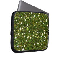 Green Glitters Laptop Sleeve