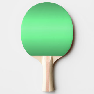Green Glow Ping Pong Paddle
