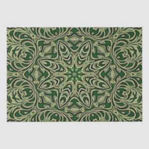 Green Gold Decorative Tissue Paper