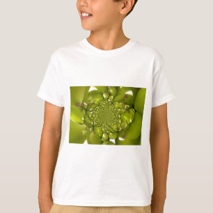 Green Gold: Tropical Twist banana Kaleidoscope T-Shirt