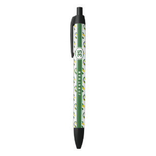 green gold volleyball team spirit girls boys name black ink pen
