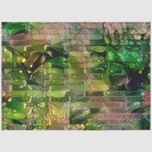Green Gold Wall Art Dream Tissue Paper