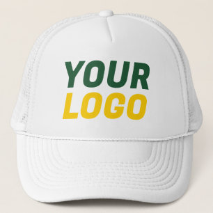 Green, Gold, & White CUSTOM Trucker Hat