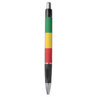 Green, Gold (Yellow) and Red Colours Flag