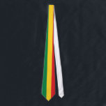 Green, Gold (Yellow) and Red Colours Flag Tie<br><div class="desc">Green,  Gold (Yellow) & Red Flag Colours. 

Vintage Old School Alternative Hip Hop T Shirts Apparel,  Hats,  Stickers,  Smart Phone Cases and more.</div>