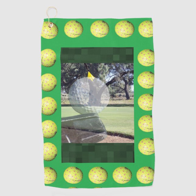 Green Golf Design, Towel (Front)