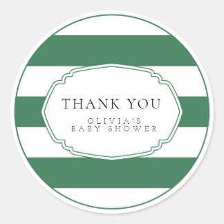 Green golf gift sticker