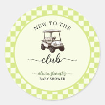 Green Golf theme Baby shower