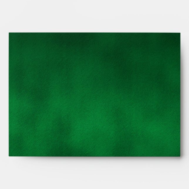 Green Gothic Ombre Background Art Envelope (Front)