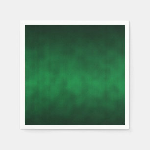 Green Gothic Ombre Background Art Napkin