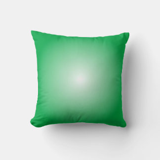 Green gradation pillow cushion