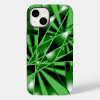 Green Gradient Colour Fill Art Perspective Drawing