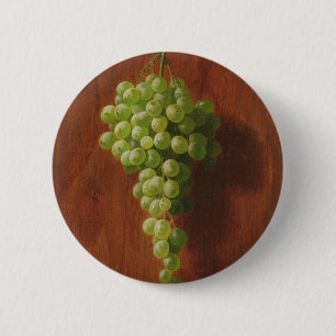 Green Grapes 6 Cm Round Badge