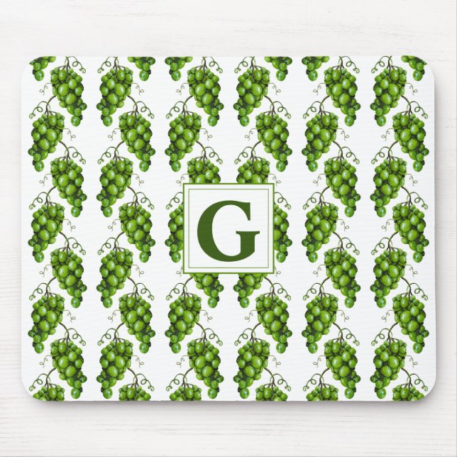 Green Grapes Mousepad (Front)