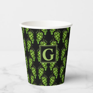 Green Grapes Paper Cup