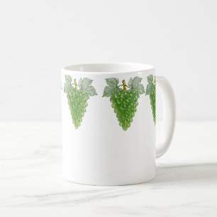 Green Grapes Pattern  Coffee Mug