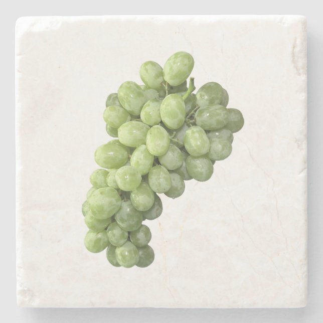 Green Grapes Stone Coaster (Front)