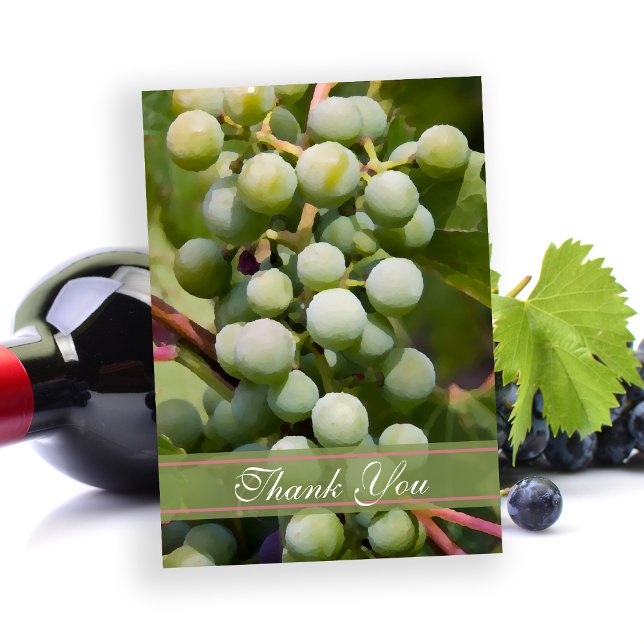 Green Grapes Vineyard Flat Thank You (Creator Uploaded)