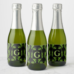 Green Grapes Wine Drink Labels
