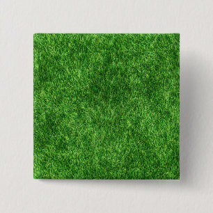 Green Grass 15 Cm Square Badge