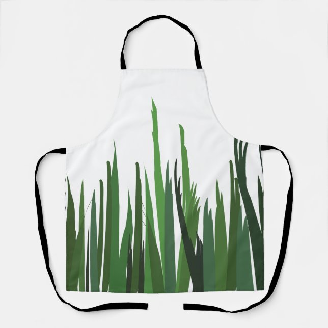 Green Grass  Apron (Front)