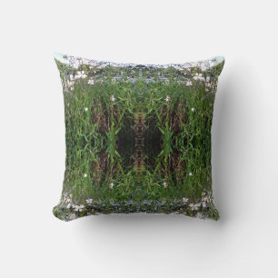 Green Grass Blue Sky Cushion