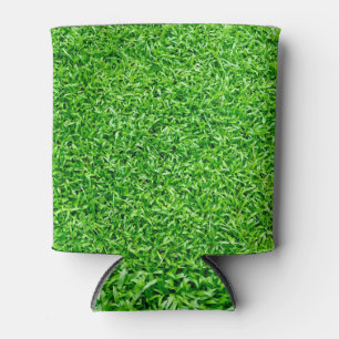 Green grass can cooler
