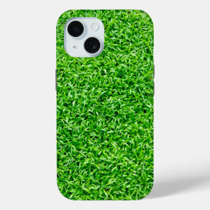 Green grass iPhone 15 case