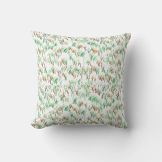 Green Grass Design Pillow