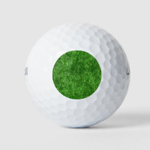 Green Grass Golf Balls