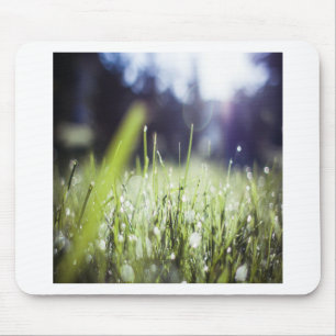 Green Grass Mouse Pad