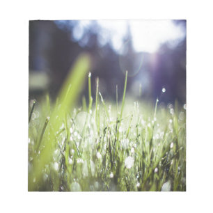 Green Grass Notepad