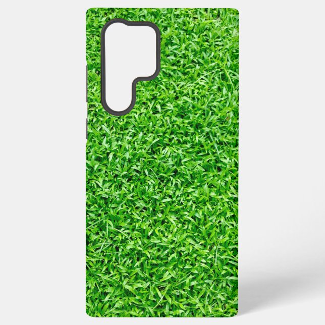 Green grass samsung galaxy s22 ultra case (Back)