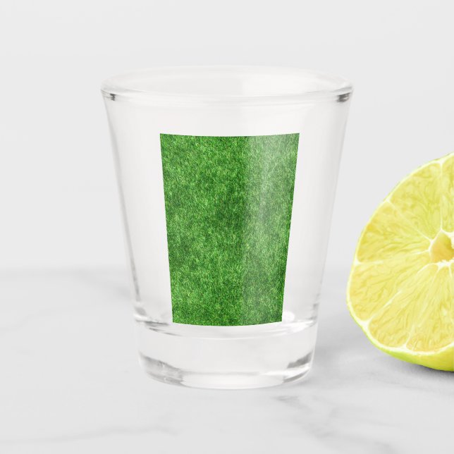Green Grass Shot Glass (Front)
