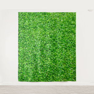Green grass tapestry