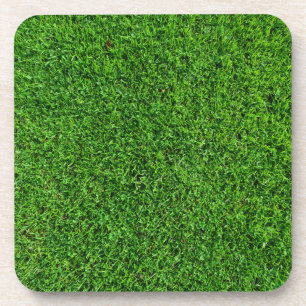 Green Grass Texture Coaster
