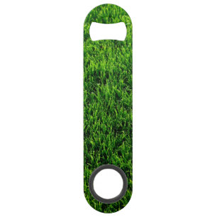 Green grass texture from a soccer field