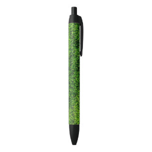 Green grass texture from a soccer field black ink pen