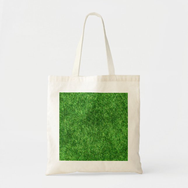 Green Grass Tote Bag (Front)