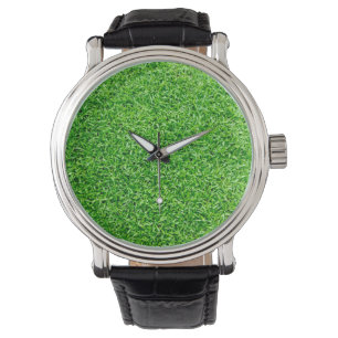 Green grass watch