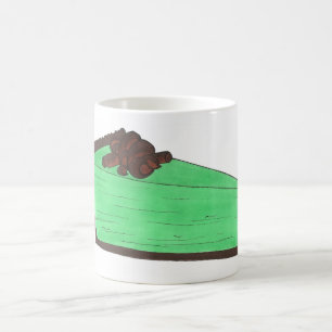 Green Grasshopper Pie Slice St. Patrick's Day Food Coffee Mug
