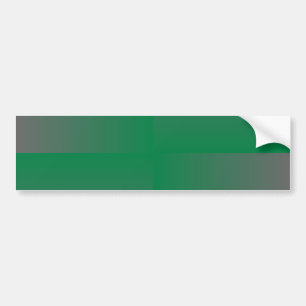 Green Grey Squares Bumper Sticker